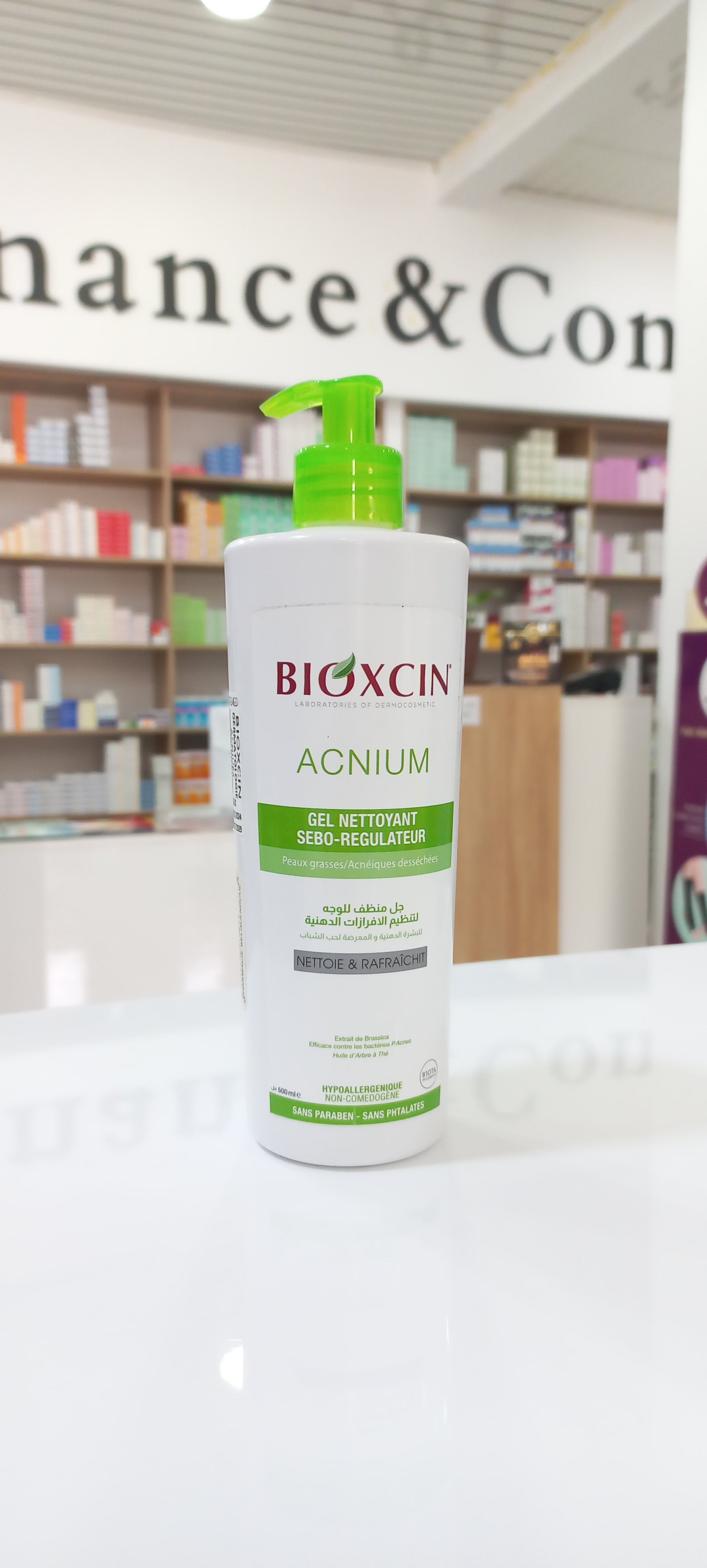 BIOXCIN ACNIUM gel nettoyant sebo regulateur 500 ml