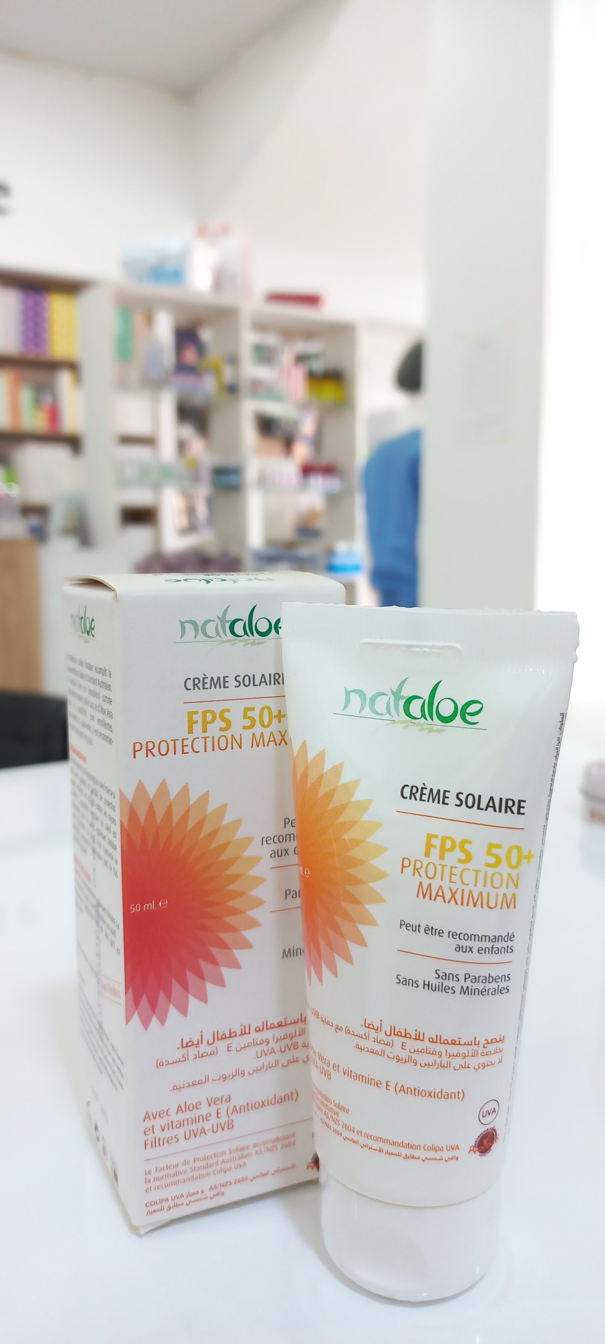 nataloe creme solaire