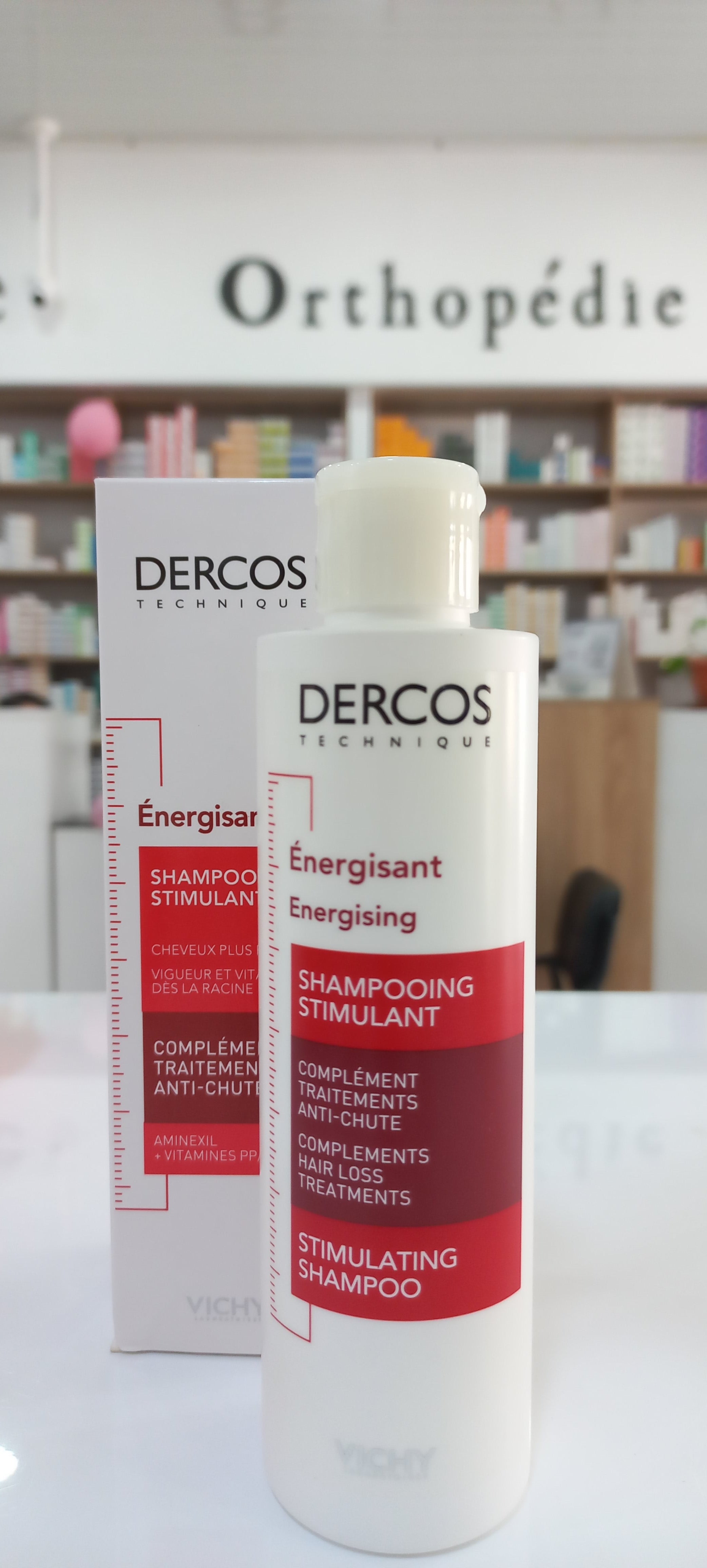 DERCOS SHAMPOOING ÉNERGISANT ANTI-CHUTE