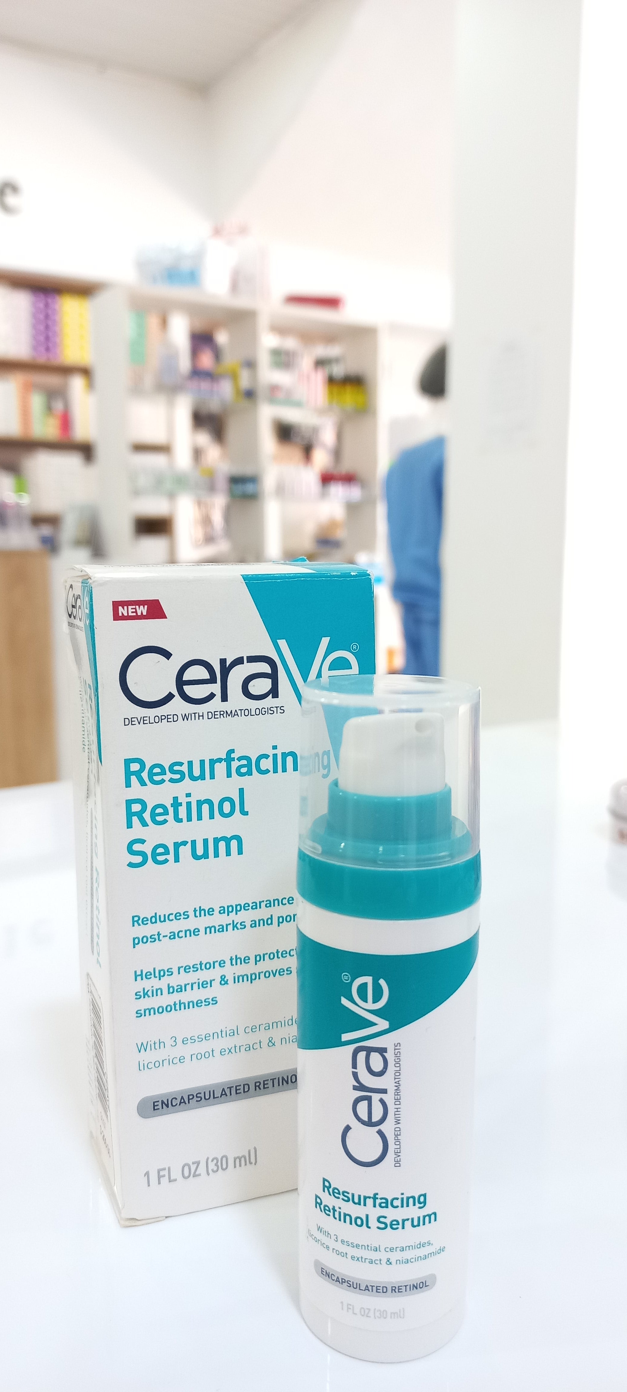 Cerave resurfacing retinol serum