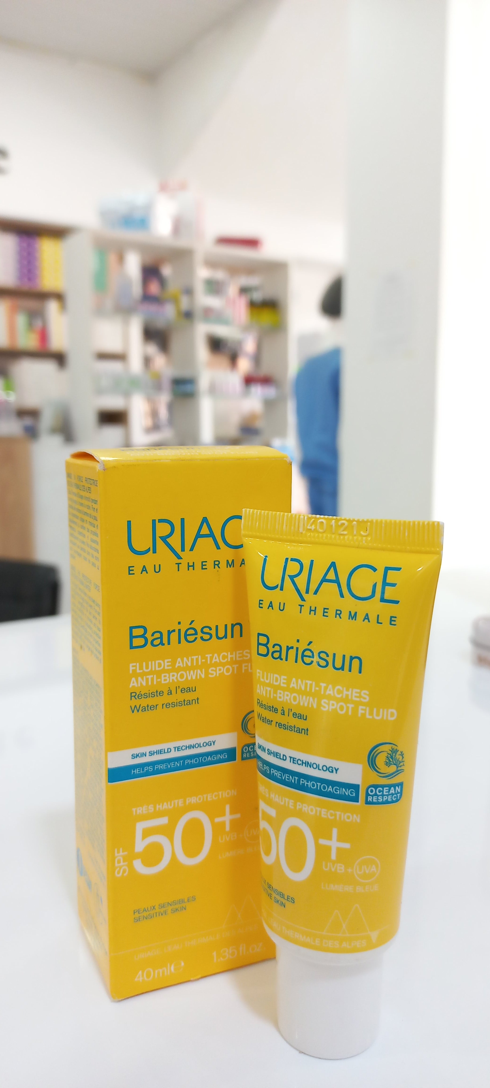 Uriage Bariésun Fluide Anti-tâches SPF50+ 40 ml