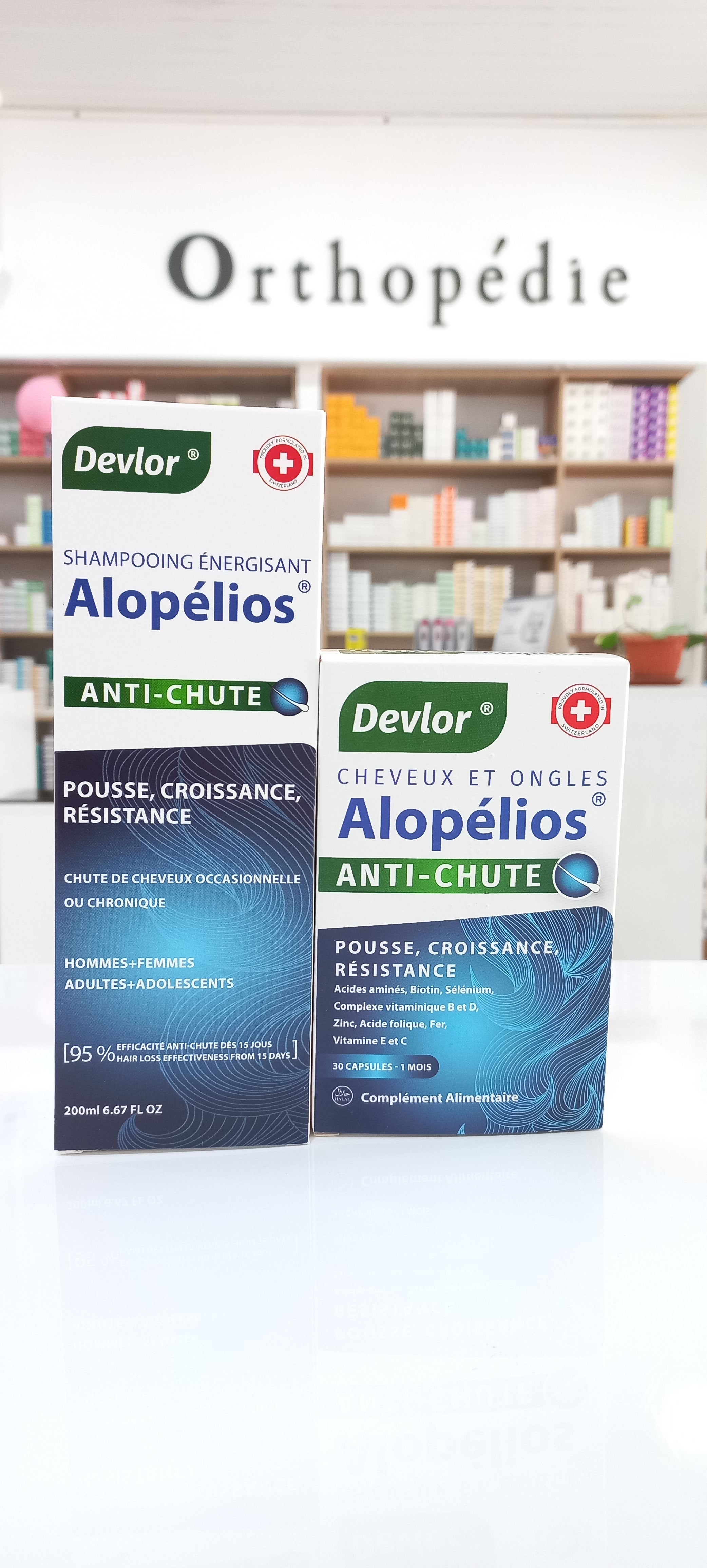 Develor Alopelios anti chute